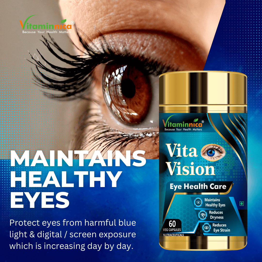 Vitaminnica Vita Vision- 60 Capsules - vitaminnicahealthcare