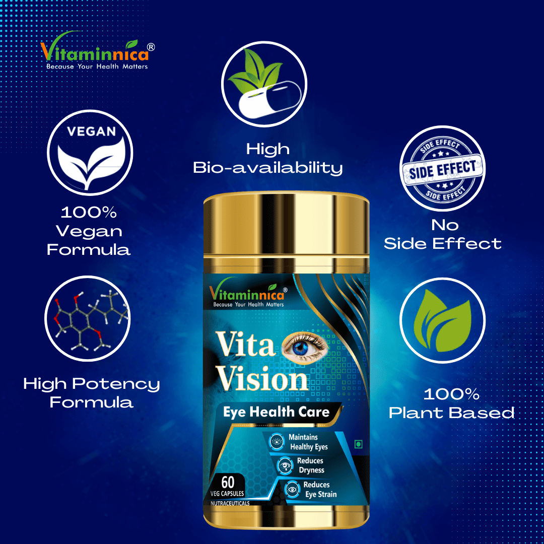 Vitaminnica Vita Vision- 60 Capsules - vitaminnicahealthcare