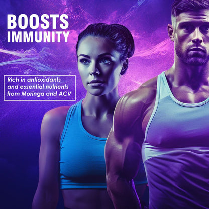 Vitaminnica ACV Moringa Effervescent- 15 Tablets | Supports Digestion, Detox & Weight Management - Vitaminnica Healthcare