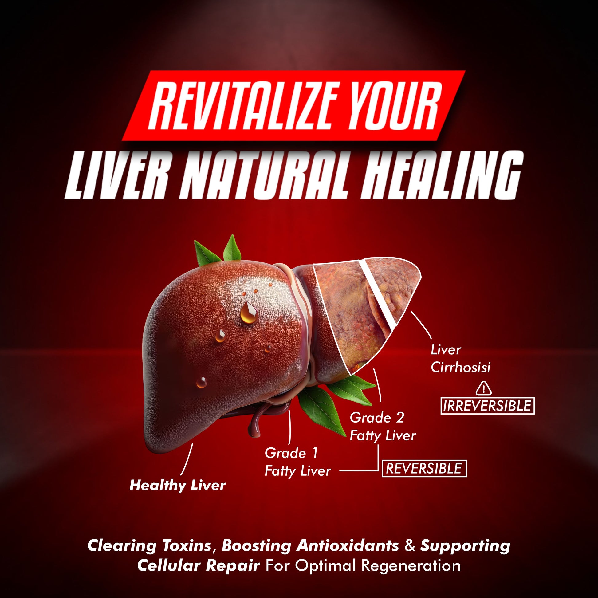 Vitaminnica 9-in-1 Liver Detox Effervescent Tablets – Advanced Liver Cleanse- 20 Effervescent Tablets - Vitaminnica Healthcare