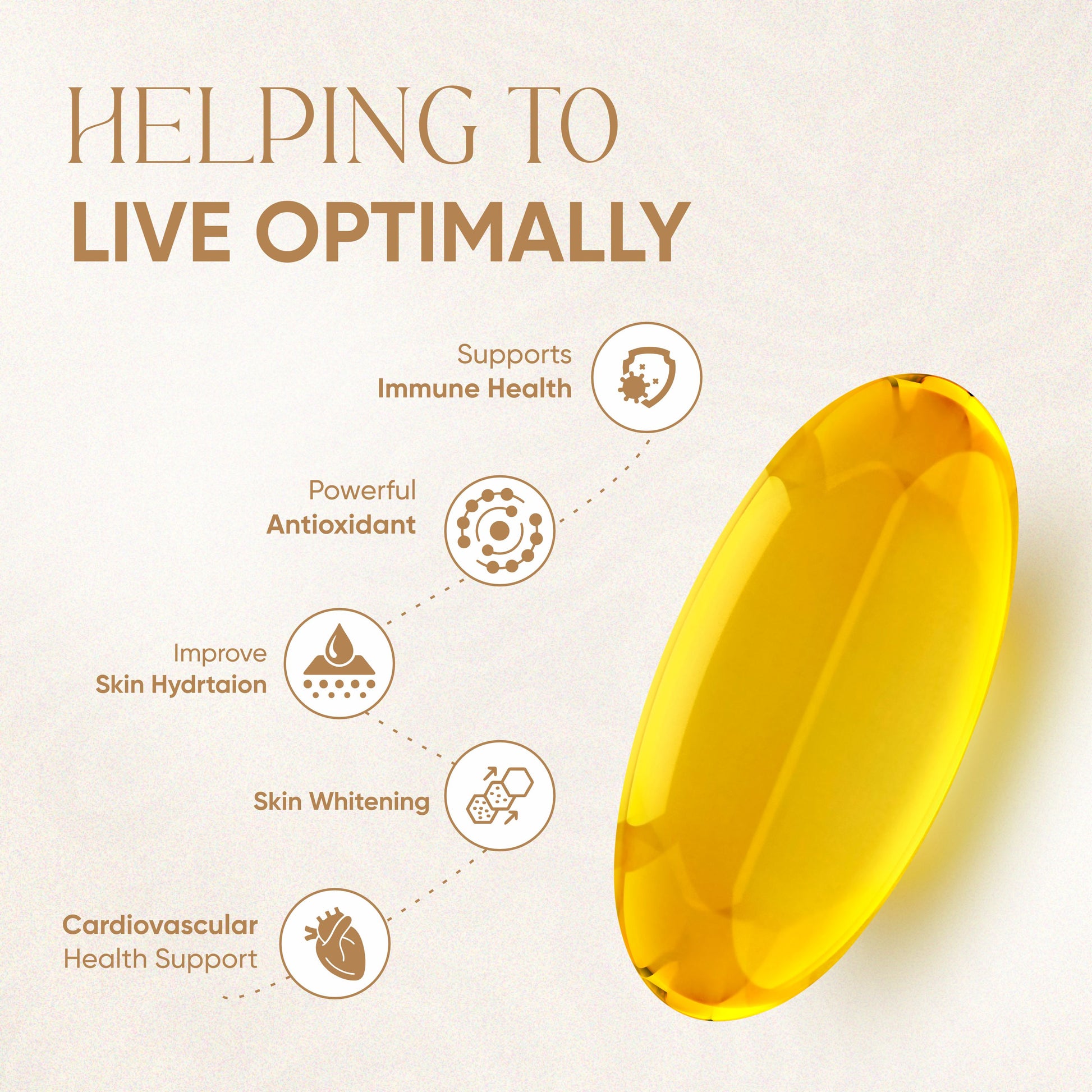 Vitaminnica Vitamin E- 120 Softgels – Antioxidant Supplement for Healthy Skin, Hair & Immunity – Supports Glowing Skin, Stronger Hair, and Cellular Protection - Vitaminnica Healthcare