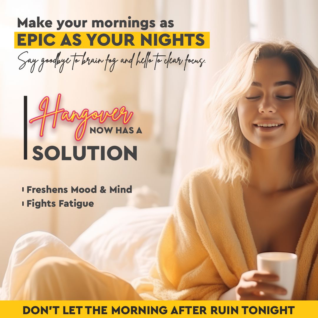 Vitaminnica Pre Booz- Hangover Relief Drink- 20 Effervescent Tablets– Pre & Post Party Recovery Supplement | With Vitamins, Minerals & Antioxidants | Helps Hydration, Liver Support, Energy & Detox - Vitaminnica Healthcare