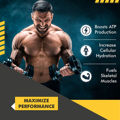 Vitaminnica Creatine Monohydrate- 300gms 100 servings - Vitaminnica Healthcare