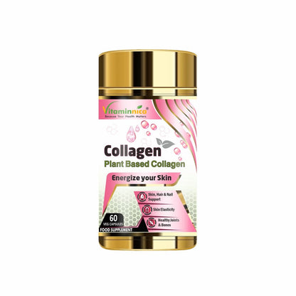 Vitaminnica Plant Based Collagen- 60 Capsules - Vitaminnica Healthcare