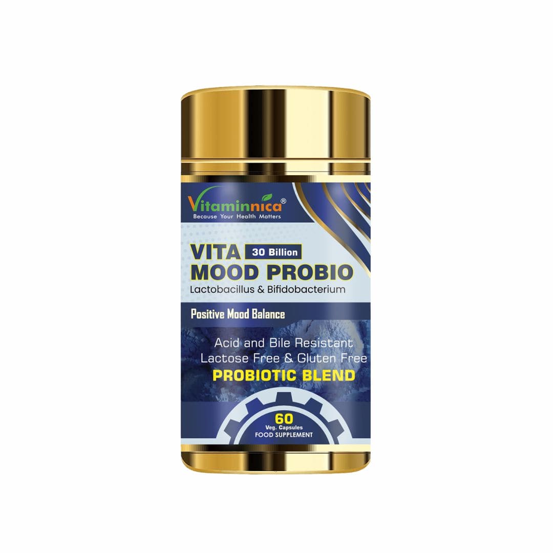 Vitaminnica Vita Mood Probio- 60 Capsules - Vitaminnica Healthcare