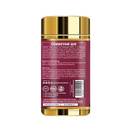 Vitaminnica Coq 200mg 60 Capsules - Vitaminnica Healthcare