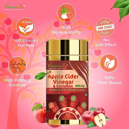 Multivita Women + Apple Cider Combo: Digestive Health and Detoxification for Women - 120 Capsules - vitaminnicahealthcare