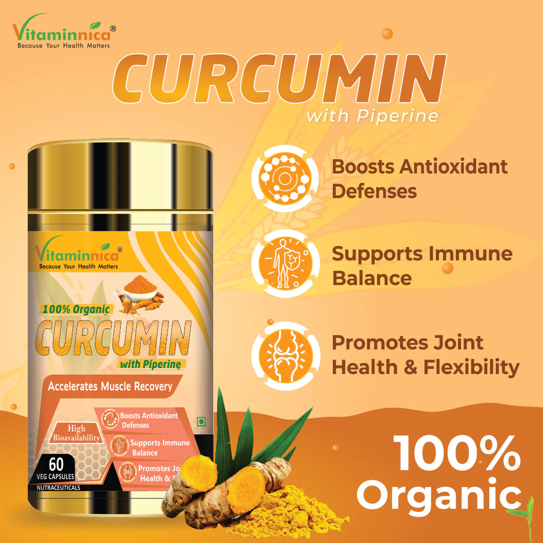 Multivita Men + Curcumin Combo: Joint and Inflammatory Health for Men - 120 Capsules - vitaminnicahealthcare