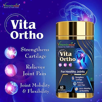 Biotin + Vita Ortho Combo: Joint and Bone Support - 120 Capsules - vitaminnicahealthcare