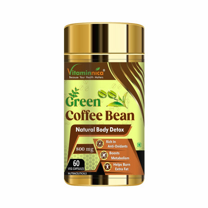 Vitaminnica Green Coffee Bean- 60 Capsules - vitaminnicahealthcare