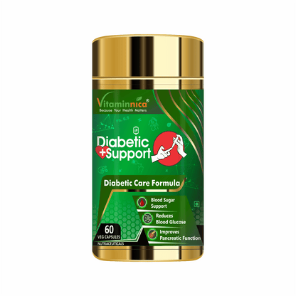 Vitaminnica Diabetic Support- 60 Capsules - vitaminnicahealthcare
