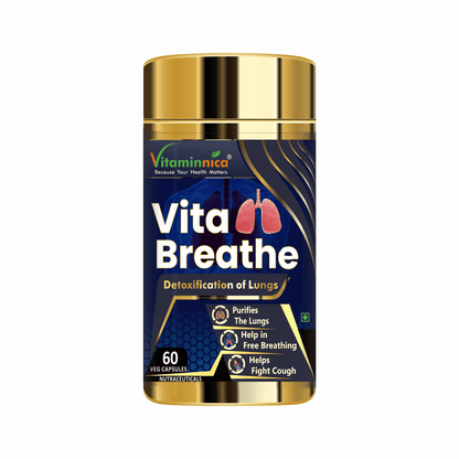 Vitaminnica Vita Breathe- 60 Capsules - vitaminnicahealthcare