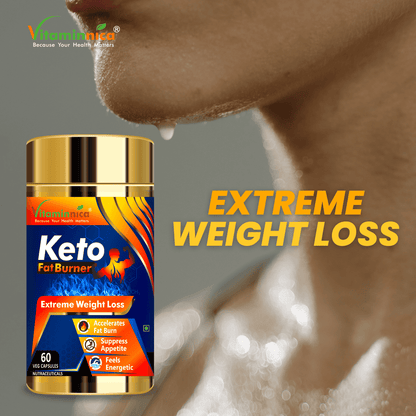Vitaminnica Keto Fat Burner- 60 Capsules - vitaminnicahealthcare