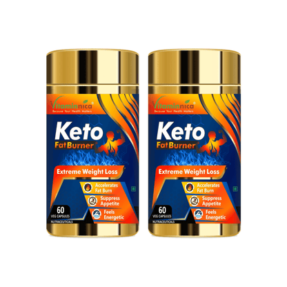 Vitaminnica Keto Fat Burner - Weight management and Improve Energy Levels - 60 Capsules - vitaminnicahealthcare