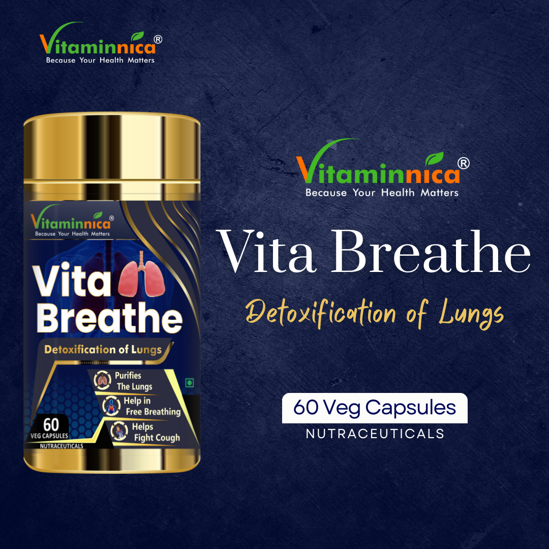 Vitaminnica Vita Breathe- 60 Capsules - vitaminnicahealthcare