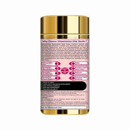 Vitaminnica VitaYouth Natural Beauty Support- 60 Capsules - vitaminnicahealthcare