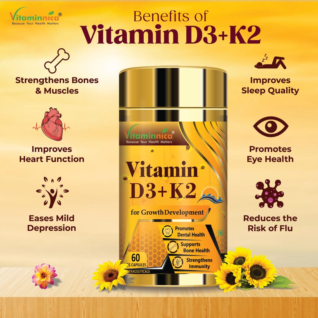 Vitamin D3+k2 Veg Capsules | Vitaminnica – Vitaminnica Healthcare