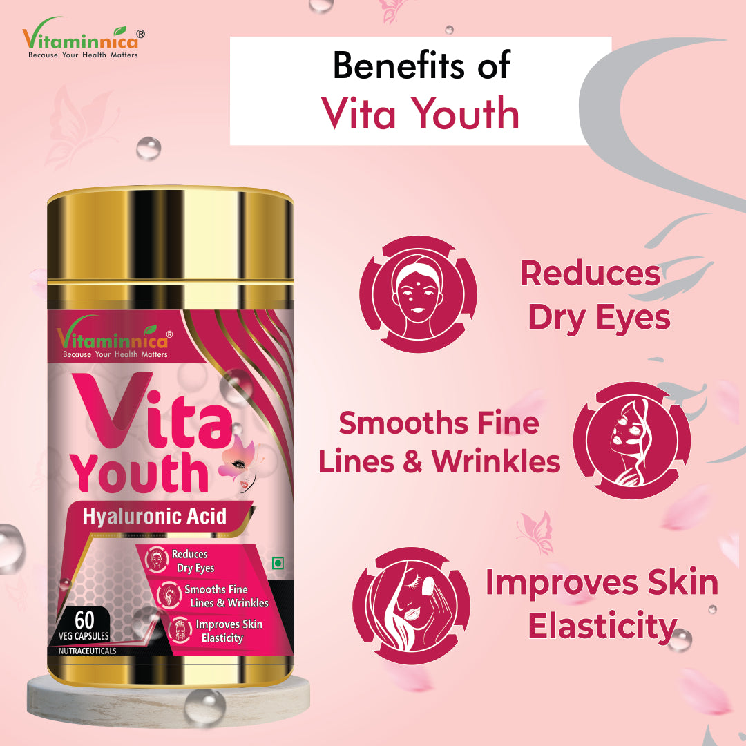 Vitaminnica VitaYouth Natural Beauty Support- 60 Capsules - vitaminnicahealthcare