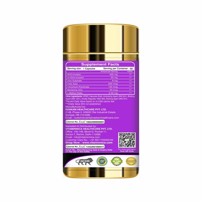 Vitaminnica Her Health PCOS Care- 60 Capsules - vitaminnicahealthcare