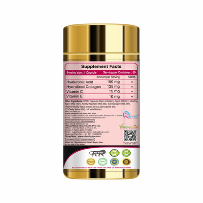 Vitaminnica VitaYouth Natural Beauty Support- 60 Capsules - vitaminnicahealthcare