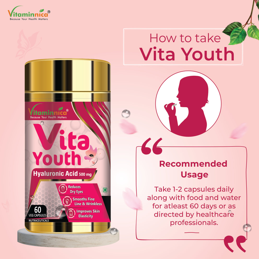 Vitaminnica VitaYouth Natural Beauty Support- 60 Capsules - vitaminnicahealthcare
