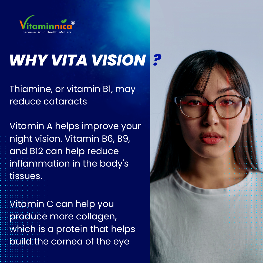 Vitaminnica Vita Vision- 60 Capsules - vitaminnicahealthcare